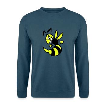 Wespe - Unisex Pullover - Indigoblau - Vorne