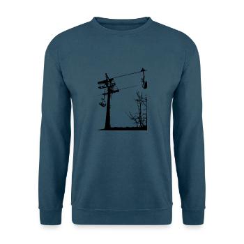 Lift - Unisex Pullover - Indigoblau - Vorne