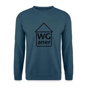 WGaner - Unisex Pullover - Indigoblau - Vorne