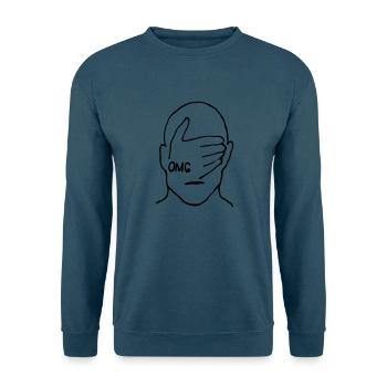 OMG - Unisex Pullover - Indigoblau - Vorne