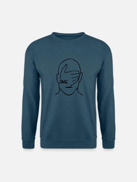 OMG - Unisex Pullover - Indigoblau
