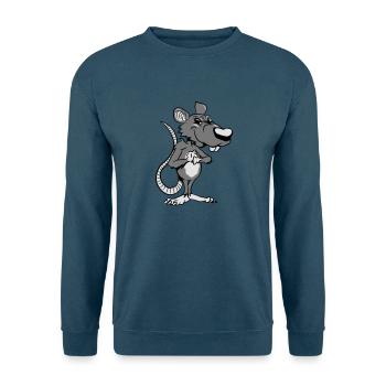 ratte fies gemein - Unisex Pullover - Indigoblau - Vorne
