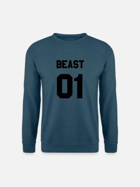Beast 01 - Unisex Pullover - Indigoblau