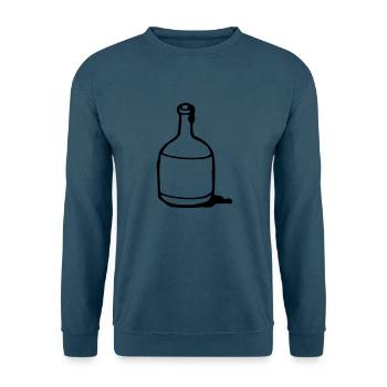 Sirupflasche, Ahornsirup, Flasche, Bottle - Unisex Pullover - Indigoblau - Vorne