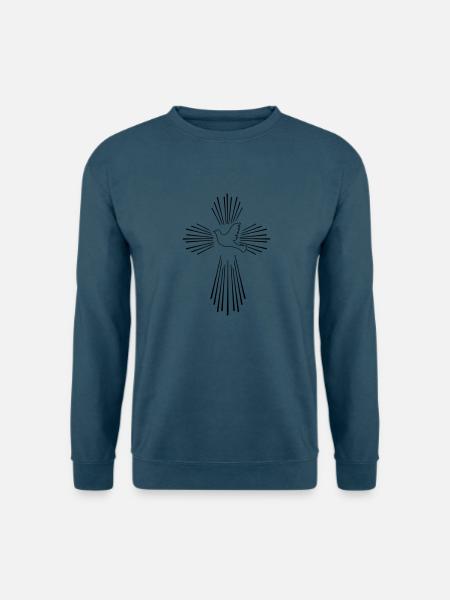 holy_ghost_01 - Unisex Pullover - Indigoblau