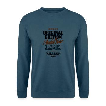 Original Edition 1949 - Unisex Pullover - Indigoblau - Vorne