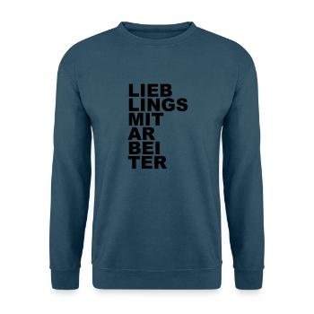 Lieblings Mitarbeiter - Unisex Pullover - Indigoblau - Vorne