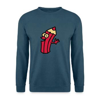 fröhlicher stift - Unisex Pullover - Indigoblau - Vorne