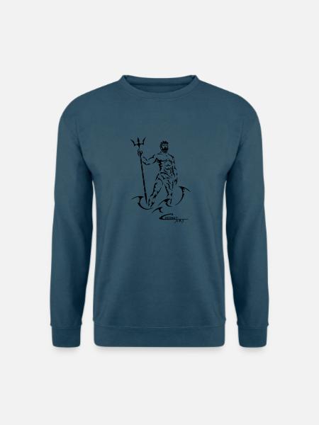 Sternzeichen Wassermann - Unisex Pullover - Indigoblau