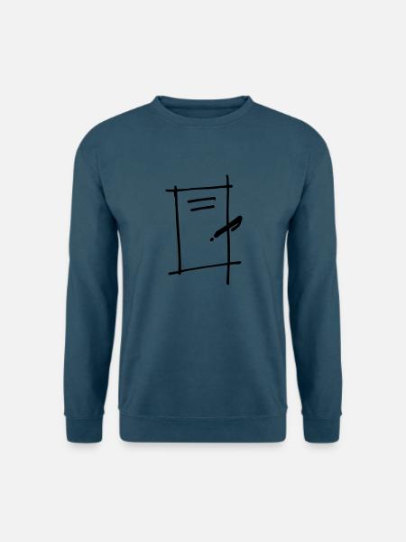 To Do Liste,Anzeige,Papier,Notizbuch,Organisation - Unisex Pullover - Indigoblau