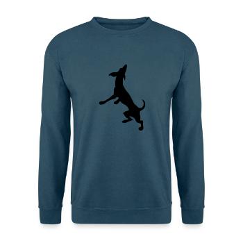 dog82 - Unisex Pullover - Indigoblau - Vorne