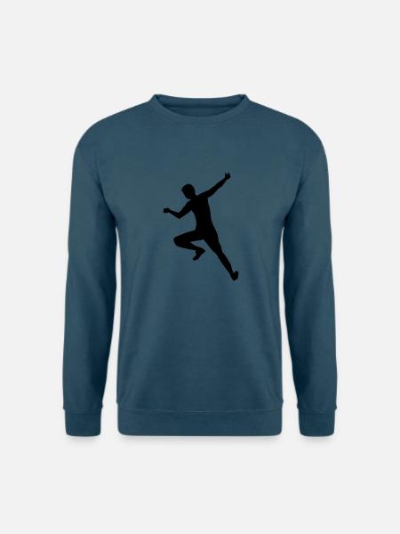 Bouldern - Unisex Pullover - Indigoblau