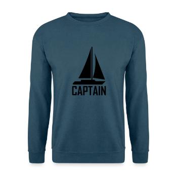 captain - Unisex Pullover - Indigoblau - Vorne