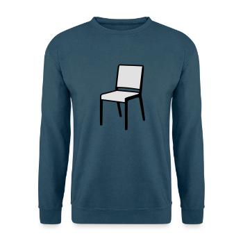 Stuhl - Unisex Pullover - Indigoblau - Vorne