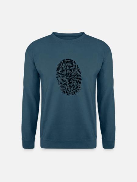 Fingerprint - Unisex Pullover - Indigoblau