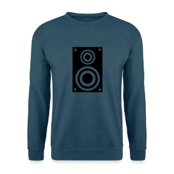 Lautsprecher - Box - Unisex Pullover - Indigoblau - Vorne