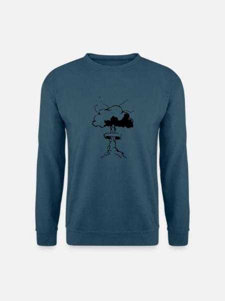 Atom Explosion - Unisex Pullover - Indigoblau
