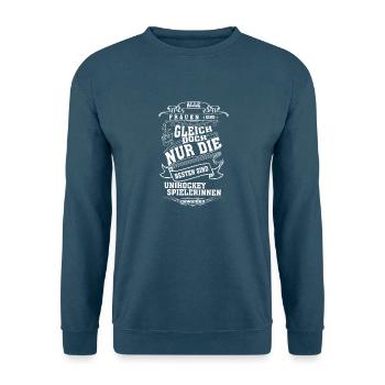 Unihockey - Unisex Pullover - Indigoblau - Vorne