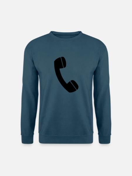 Telefon - Unisex Pullover - Indigoblau