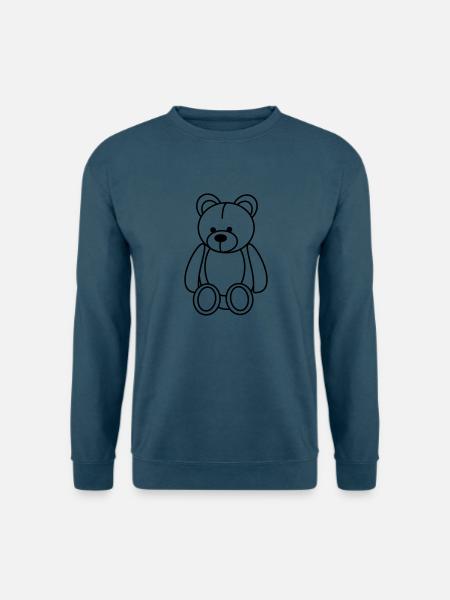 Teddybär - Unisex Pullover - Indigoblau