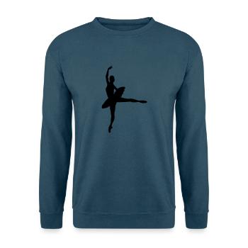 ballerina - Unisex Pullover - Indigoblau - Vorne