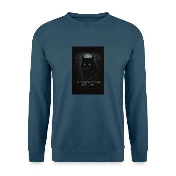 Shadow Alpha – Mystic Wolf (Schattenwolf) - Unisex Pullover - Indigoblau - Vorne