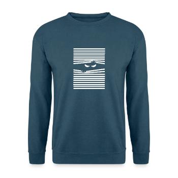 Monster - Unisex Pullover - Indigoblau - Vorne