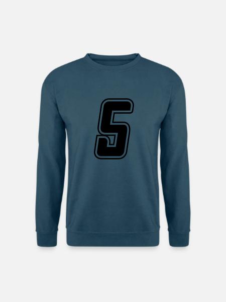 Startnummer 5 - Unisex Pullover - Indigoblau
