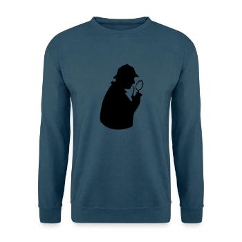 SHERLOCK - Unisex Pullover - Indigoblau - Vorne
