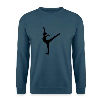 Ballerina - Unisex Pullover - Indigoblau - Vorne
