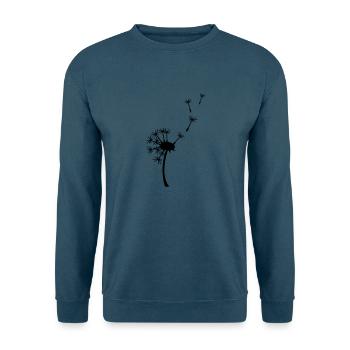 Pusteblume - Unisex Pullover - Indigoblau - Vorne