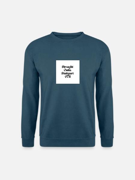 Straight outta Stuttgart - Unisex Pullover - Indigoblau