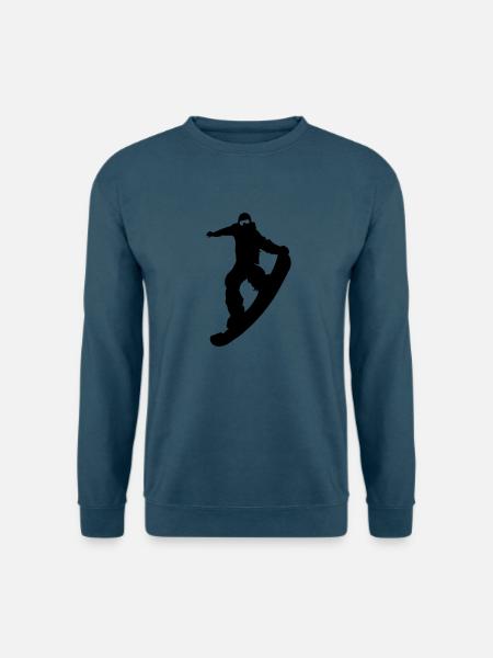 snowboarder nosegrip - Unisex Pullover - Indigoblau