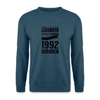 1992 - Unisex Pullover - Indigoblau - Vorne