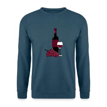 Wine - Unisex Pullover - Indigoblau - Vorne