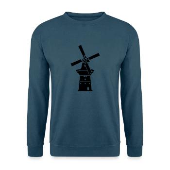 Windmühle - Unisex Pullover - Indigoblau - Vorne