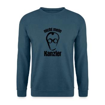Merz - Nicht mein Kanzler - nein zu Merz - Unisex Pullover - Indigoblau - Vorne