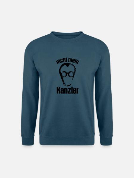 Merz - Nicht mein Kanzler - nein zu Merz - Unisex Pullover - Indigoblau
