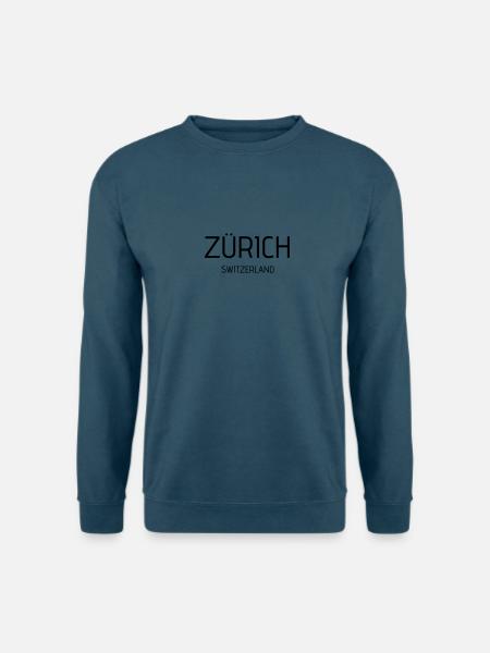 Zürich - Unisex Pullover - Indigoblau