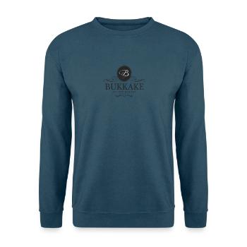 Bukkake - Unisex Pullover - Indigoblau - Vorne
