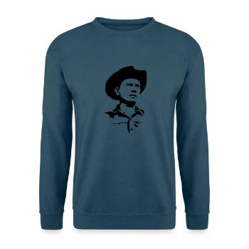 Yul Brunner - Unisex Pullover - Indigoblau - Vorne