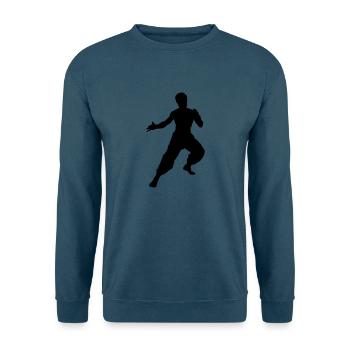 kaempfer - Unisex Pullover - Indigoblau - Vorne