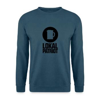 Lokalpatriot Bier - Unisex Pullover - Indigoblau - Vorne
