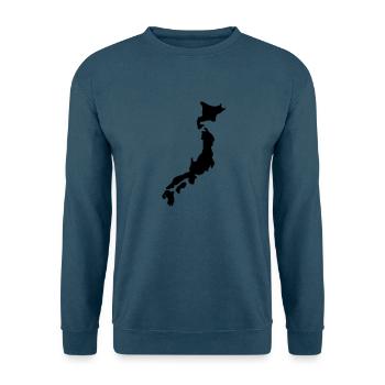 japan - Unisex Pullover - Indigoblau - Vorne
