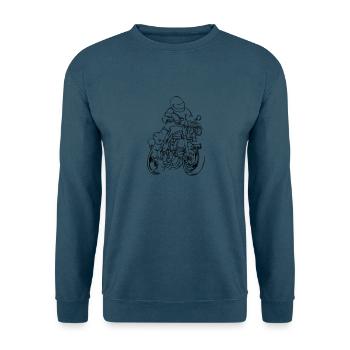 Speedy - Unisex Pullover - Indigoblau - Vorne