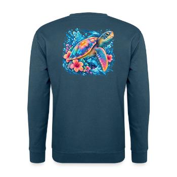 file_0000000011108246abc005024d05e487 - Unisex Pullover - Indigoblau - Hinten