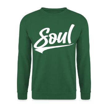 soul sehle rnb menschlich love peace heart liebe - Unisex Pullover - Grün - Vorne