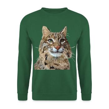 Lynx - Sweat-shirt Unisexe - vert foncé - Devant