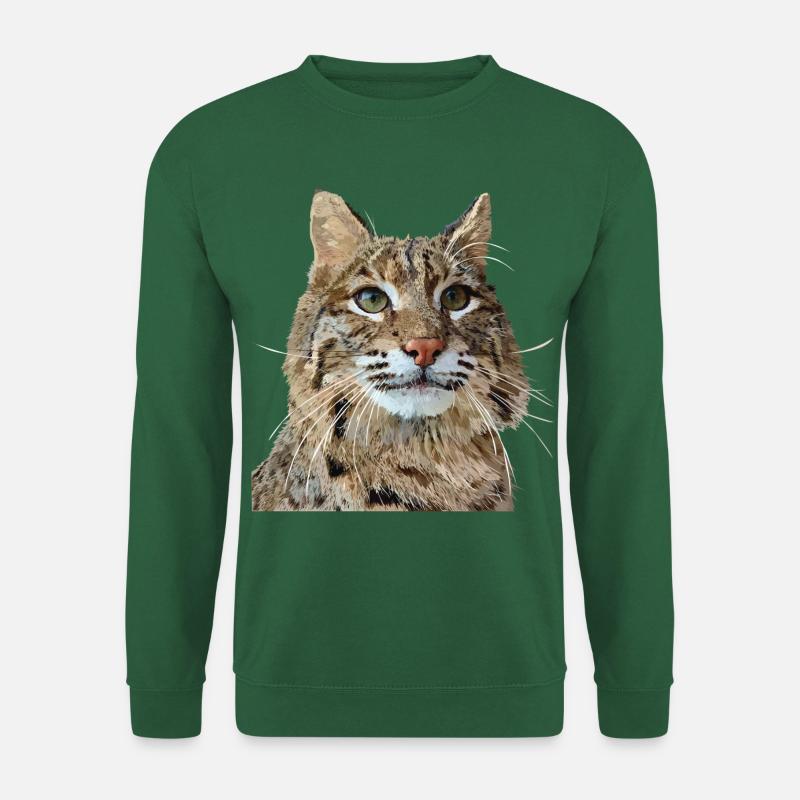 Luchs - Unisex Pullover - Grün