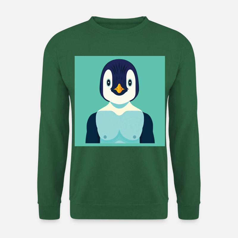 MENSCHLICHER PINGUIN – Baby & Kinder - Unisex Pullover - Grün